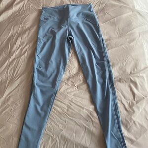 Light Blue High-Waisted Leggings